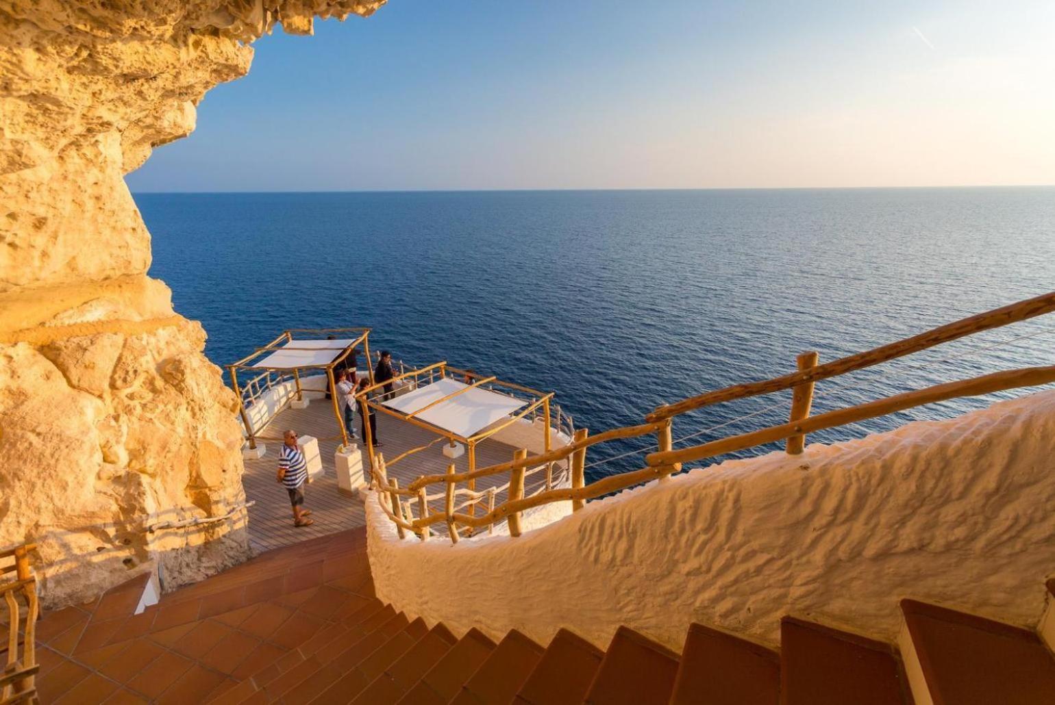 Villa Palmera Cala En Porter  Bagian luar foto