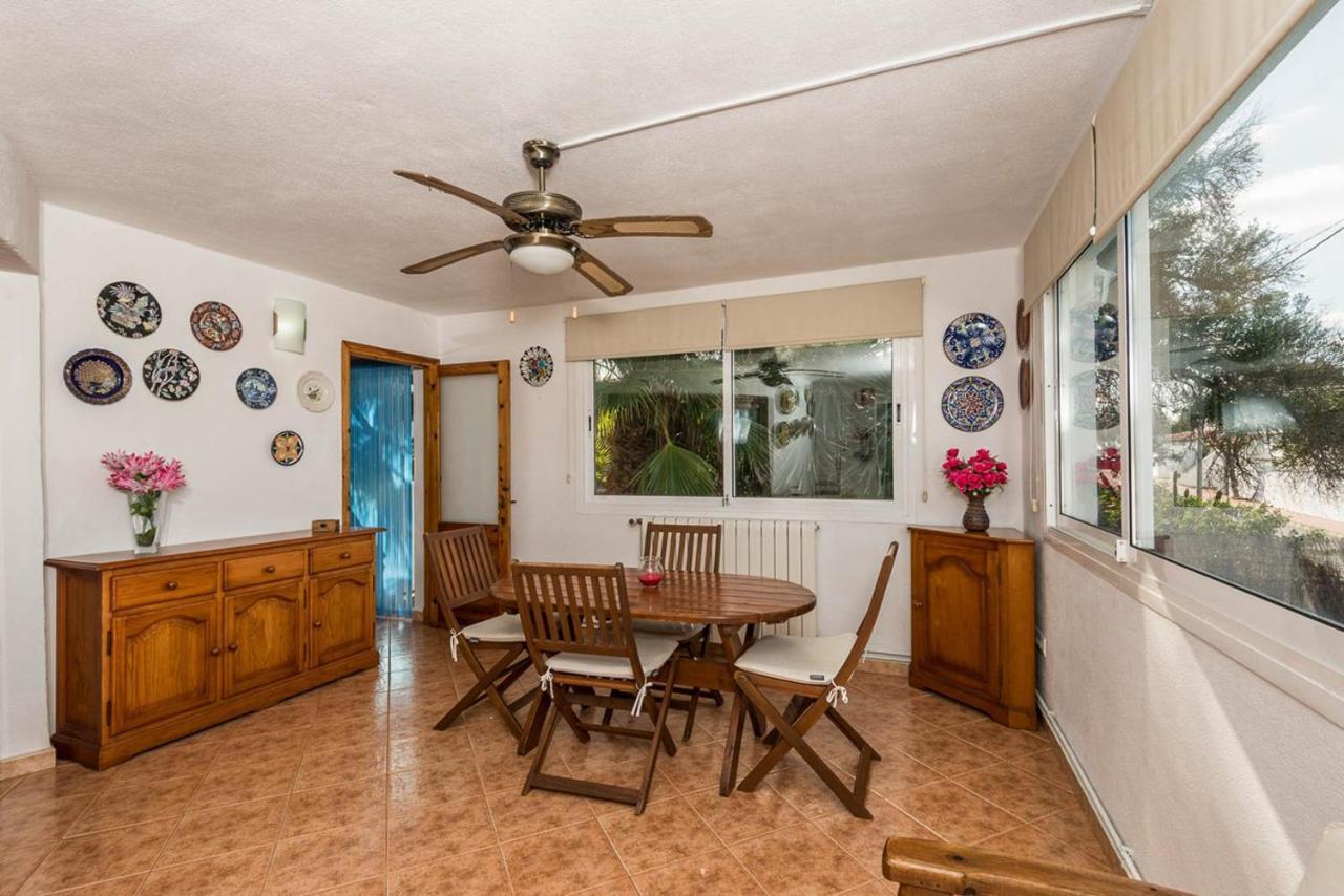 Villa Palmera Cala En Porter  Bagian luar foto